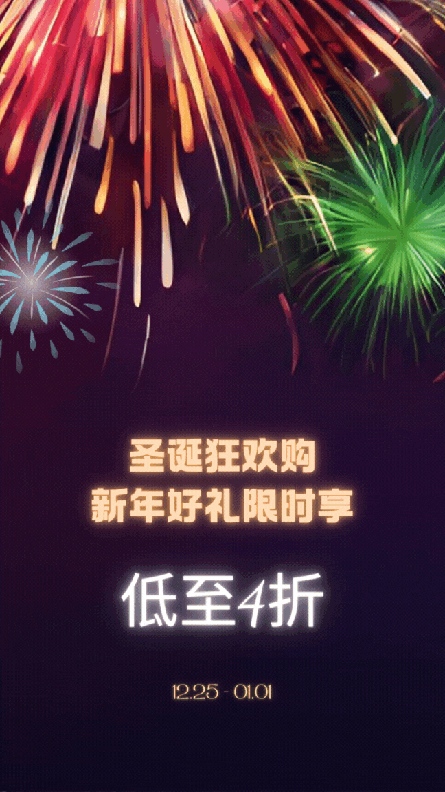 圣诞新年双节限时特惠