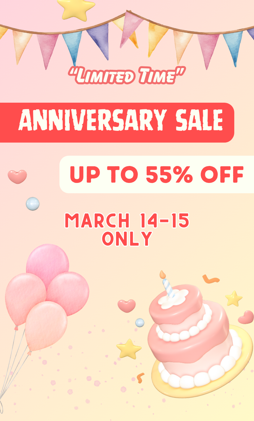12th Anniversary Limited-TIme Deal Banner